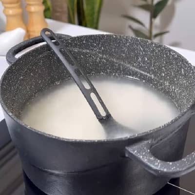آموزش آماده کردن شیر برنج