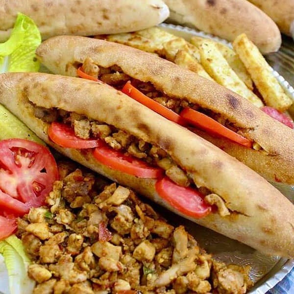 طرز تهیه کوکورچ مرغ لذیذ و خوشمزه - ساندویچ مرغ ترکی