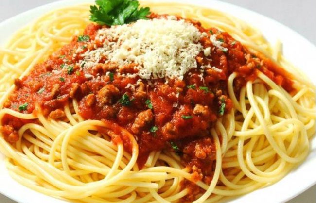 طرز تهیه اسپاگتی